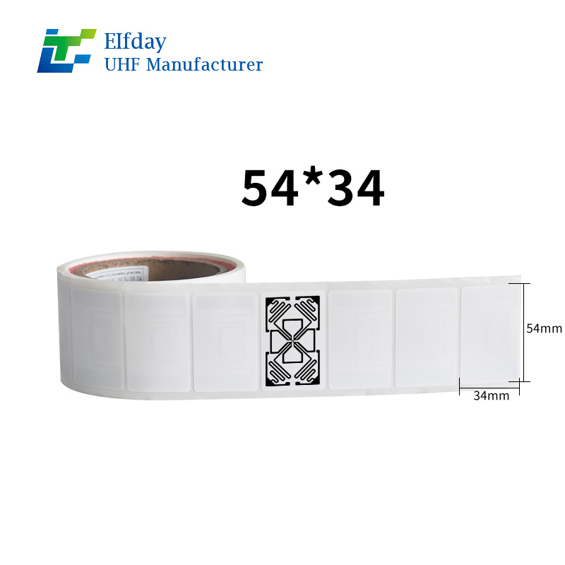 54*34mm KM4Qchip High Performance Passive UHF RFID Tag for Logistics and Warehouse Management Systems